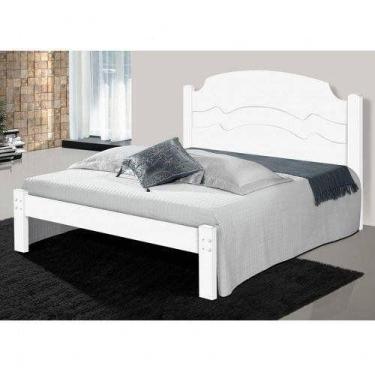 Imagem de Cama Casal Iris Branco - Cambel Móveis