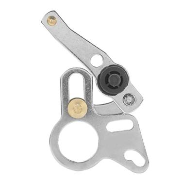 Imagem de Acouto Caixa de controle remoto Braço do acelerador de metal para puxar 703‑48261‑11 substituição para peças externas de popa 2/4 tempos do braço do acelerador externo