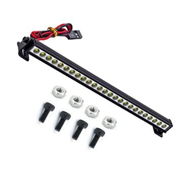 Imagem de White Roof LED Light Bar for Axial SCX10 II for Traxxas TRX4 Redcat GEN8 1/10 Scale Rock Crawler Truck