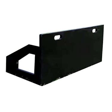 Imagem de Placa de rebote de futebol americano treinamento esportivo adultos jogadores passando precisão ajuda a melhorar gotejamento e tiro, preto, 100 * 40 cm