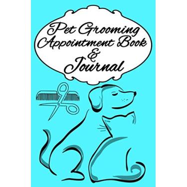 Imagem de Livro e diário de compromissos de cuidados com animais de estimação: caderno de preenchimento profissional de 100 páginas 15 x 23 cm