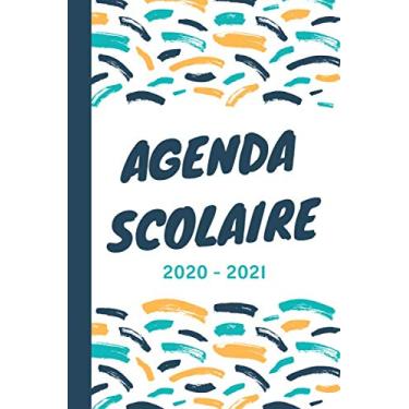 Imagem de AGENDA SCOLAIRE 2020 - 2021: Agenda semainier (Septembre 2020/Septembre 2021) | Agenda Ado Garçon Fille | Collège, lycée, étudiant | 140 pages d'organisations
