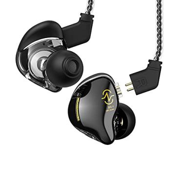 Imagem de CCZ Coffee Bean In Ear Monitor, Fones de Ouvido Profissionais com Isolamento de Som Hi-Fi, Preto