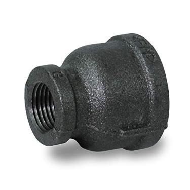 Imagem de SUPPLY GIANT CNSD0344 1/2 X 3/8 Acoplamento redutor de ferro maleável preto, 1,27 cm x 3/8