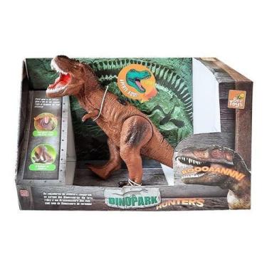 Imagem de Dinossauro T- Rex C/ Som Dinopark Hunters -  Bee Toys