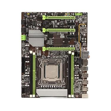 Imagem de Placa-mãe X79T, Placa-mãe de Desktop Com Slot de CPU LGA 2011, 4 Canais DDR3, Interface NVME M.2, 2 X SATA3.0, 4 X SATA2.0