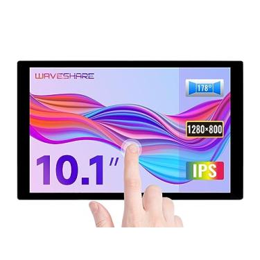 Imagem de waveshare 10.1inch Capacitive Touch Display Compatible with Raspberry Pi 4B/3B+/3A+, CM3/3+/4 * 1280×800, IPS, DSI Interface