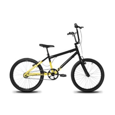 Imagem de Bicicleta Infantil Passeio Aro 20 KOG CrossX Freio V-Brake, Amarelo Degrade e Preto