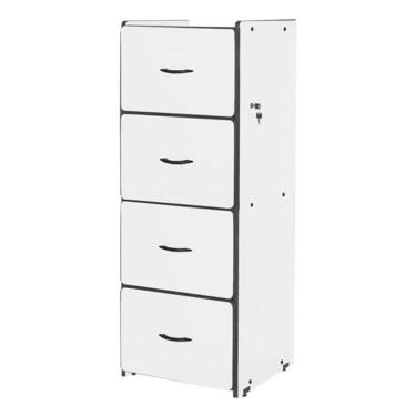 Imagem de Armário Arquivo 4 Gavetas Suspensas Metalúrgica Ubaense Cristal