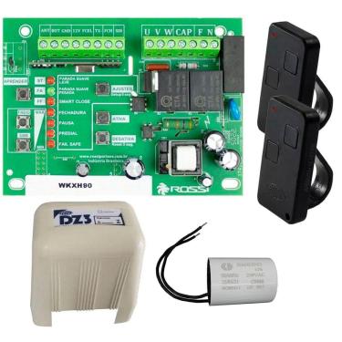 Imagem de Placa Central Motor Wkxh90 Kxh30fs Capacitor 25uf 127v Controles Tampa Carenagem Dz3