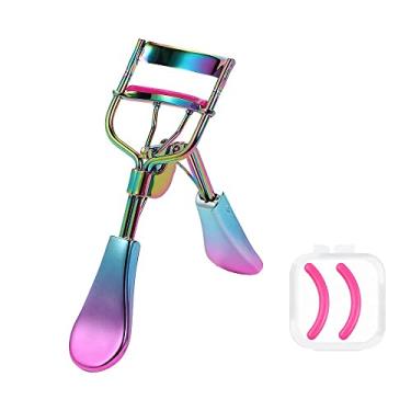 Imagem de SinPinEra Eyelash Curler with 2 Advanced Silicone Refill Pads & Fits All Eye Shapes - Start a Beautiful Story Now! (Multi-Colored)