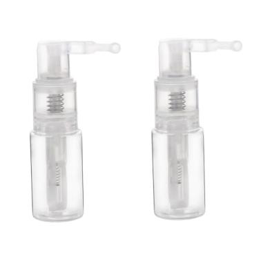 Imagem de Ipetboom 2 Unidades frasco de spray de pó seco plástico pote de amostra cosmética recipiente pulverizador spray frasco de spray para uso doméstico pulverizador de pó seco xampu
