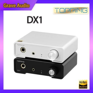 Imagem de Topping DX1 Mini Decodificador Adequado para Alta Sensibilidade IEMS  Desktop Headphone Amplifier