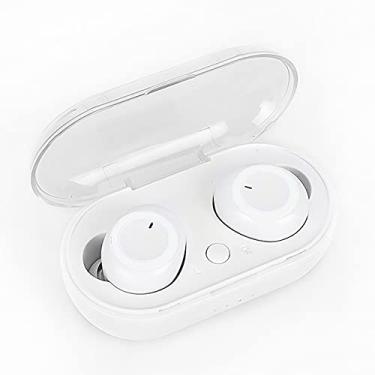 Imagem de Fone de ouvido Y50 TWS Bluetooth 5.4, Estéreo de graves com microfone Mini fones de ouvido esportivos