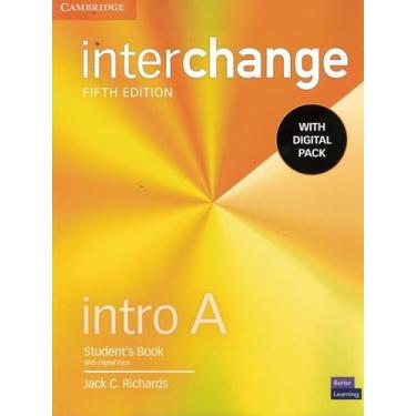 Imagem de Interchange Intro A Sb With Digital Pack - 5Th Ed - Cambridge Universi