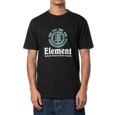 Imagem de Camiseta Element Vertical Color Cinza Escuro Mesc-Masculino