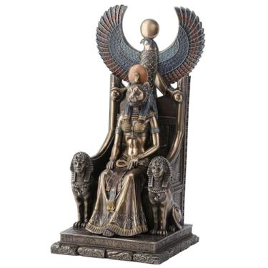 Imagem de Estatua Sekhmet No Trono Deusa Da Guerra Veronese 03992