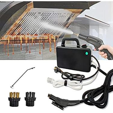 Imagem de Limpador a vapor de alta pressão 3000W, máquina portátil de limpeza a vapor multifuncional para condicionadores de ar domésticos, bancada de cozinha, carpete, sofá, juntas de tijolo, brinque
