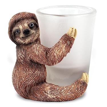 Imagem de CoTa Global Copo de shot de preguiça legal - acessório de bebidas para casa e bar, divertido atirador de animais selvagens para café expresso e bebidas alcoólicas, para festas e eventos