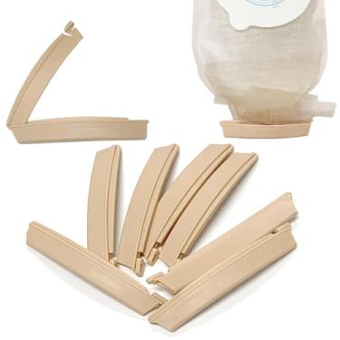 Imagem de Clipe universal para bolsa de ostomia, braçadeiras para bolsa de drenagem, suéter de fecho de cauda, grau médico