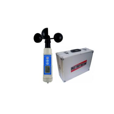 Imagem de Kit Termo Higrômetro Digital Anemômetro  Barômetro Ponto Orvalho Thab-500 Portátil Estojo Maleta Transporte Alumínio