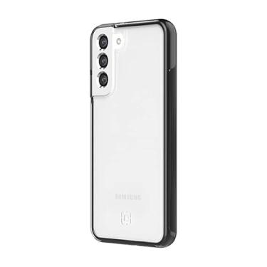 Imagem de Incipio Capa Organicore Clear Series para Samsung Galaxy S22 Pro, 100% Compostável Certificado com Proteção contra Quedas de 4,3 m - Carvão/Transparente (SA-2025-CHL)