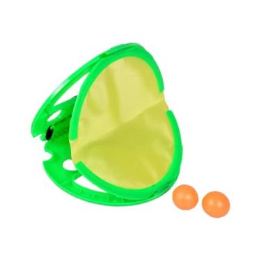 Imagem de Vaveren Crianças Mão Pegando Raquete, Jogo de Arremesso de Bola, Raquete Arremessando Bola, Pingue-pongue, Arremesso E Agarrar Bola Conjunto Pai Filho, VERDE