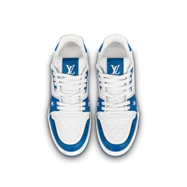 Imagem de Private Laces Cadarços de substituição para tênis Louis Vuitton Trainer, Branco, 145CM