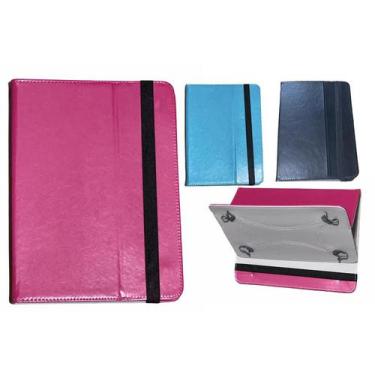 Imagem de Capa Case Giratória Suporte com Fecho para Tablet de 9 a 10 Polegadas 