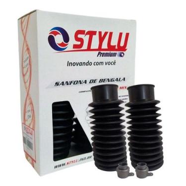 Imagem de Sanfona Bengala 13 Dentes Preta - Titan 150 Mix - Stylu