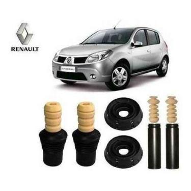 Imagem de Coxim Batente Dianteiro Traseiro Sandero 2010 2011 2012 2013 - Auto Fl