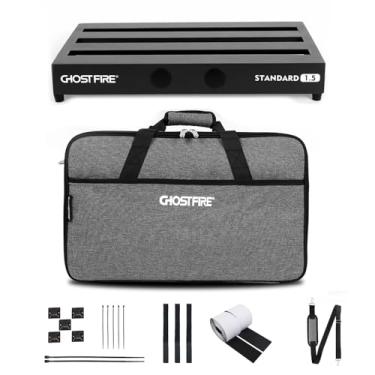 Imagem de Placa pedaleira Ghost Fire de liga de alumínio 1,3 kg com efeito 50 cm x 30 cm com bolsa de transporte, série V (V-STANDARD 1,5)