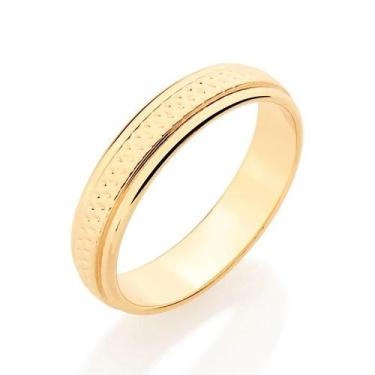 Imagem de Aliança de casamento e noivado banhado ouro 3x 24k 18k e 22k rose banh