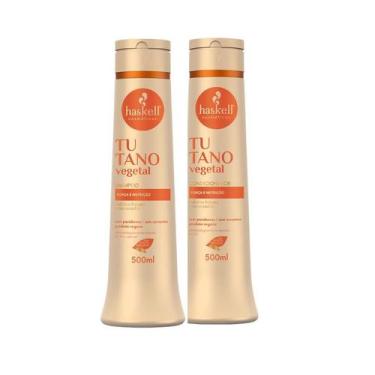 Imagem de Kit Shampoo e Condicionador Força e Nutrição Tutano Vegetal Haskell 50