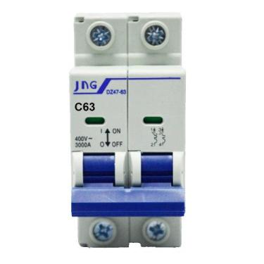 Imagem de Disjuntor Bipolar 63a DIN DZ47632P 3KA - Jng