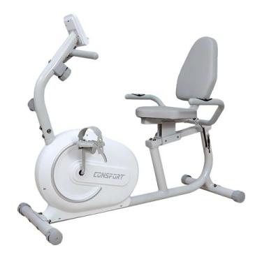 Imagem de Bicicleta Horizontal H-1000 Connect Branca - Consport - Natural Fitnes