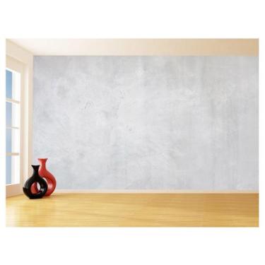 Imagem de Papel De Parede 3D Concreto Queimado Liso Cinza 3,5M Kkt06 - Você Deco