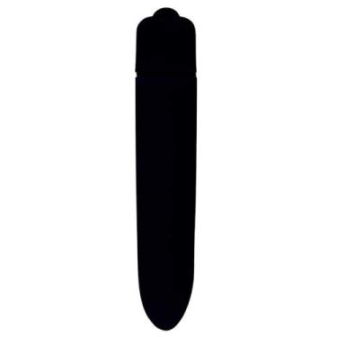 Imagem de Vibrador Bullet Power Cápsula Vibratória Aveludada - Preto - Sexy Impo