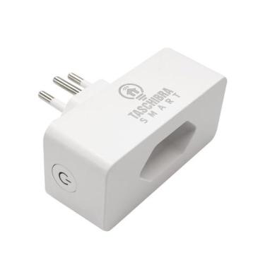 Imagem de Tomada Conector Inteligente Plug Smart Alexa Google Wi-Fi 16A - Taschi