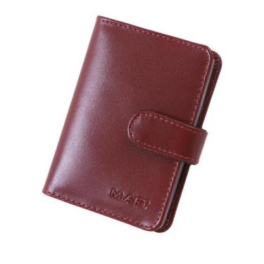 Imagem de Carteira De Couro Legítimo Feminina Cnh Cartão M.Art 90