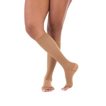 Imagem de Meia Panturrilha LegLine 15-23 mmHg Ponteira Aberta Sahara - Venosan, 