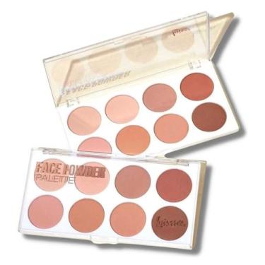 Imagem de Paleta De Pó E Contorno Maquiagem Face Powder Luisance - Anderson Ribe