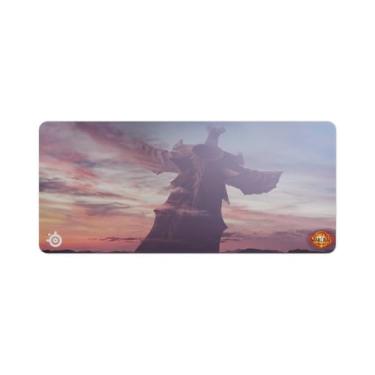Imagem de SteelSeries QcK Gaming Mousepad — World of Warcraft Edition — Inclui item no jogo — Tecido grosso XXL — Tamanho para cobrir mesas — rastreamento máximo e estabilidade — otimizado para sensores de