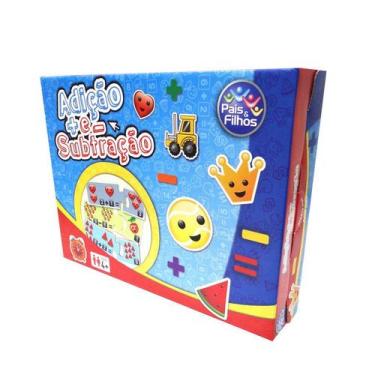 Imagem de Jogo Pedagógico Aprendendo Matemática Adição E Subtração - Pais E Filh