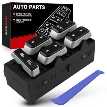 Imagem de AOTPAT Interruptor de janela Master Power serve para: Lincoln Town Car 2003 2004 2005 2006 2007 2008 interruptor de controle lateral OEM # 5W1Z14529BA, 5W1Z-14529-BA, 3W1Z14529BA