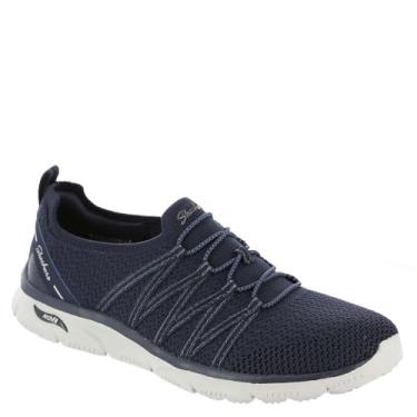 Imagem de Skechers Tênis feminino Arch Fit Sunny-Creative Pass, Azul marino, 39