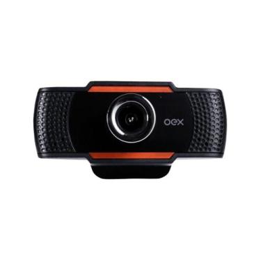 Imagem de Webcam Hd Oex W200 720P Com Microfone Embutido