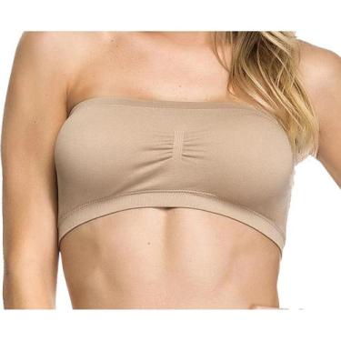 Imagem de Soutien Top Canelado Sem Alça Sem Costura Sem Bojo - Prime Lingerie, B