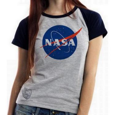 Imagem de Baby look blusa feminina ou Camiseta unissex NASA - Empório Dutra, Cam