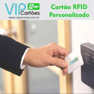 Imagem de Cartão RFID Personalizado - PACOTE COM 10 UNIDADES - VIP Cartões